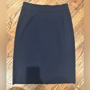 Theory Dark Blue Pencil Skirt